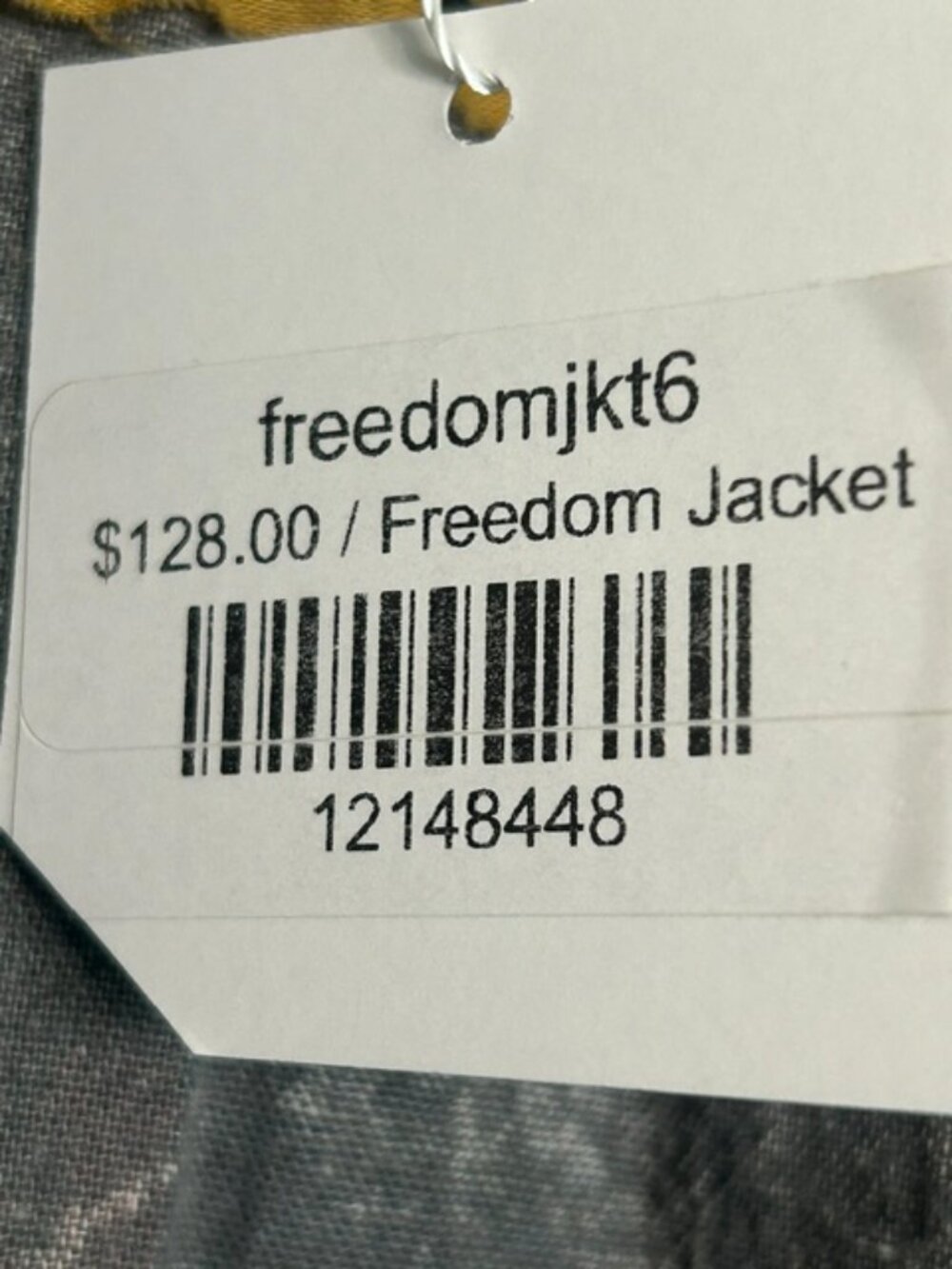 A Rare Bird Black Freedom Acid Wash Black Denim Drop Waist Dress Duster Jacket - Picture 10 of 16